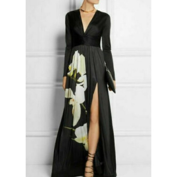 NWT Altuzarra Long Sleeve Maxi Dress Size XS - Picture 2 of 8